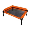 thumbnail image 2 of Flynix Elevated Dog Bed Breathable Mesh Portable Pet Hammock Cot for Small Medium Dogs L, 2 of 9
