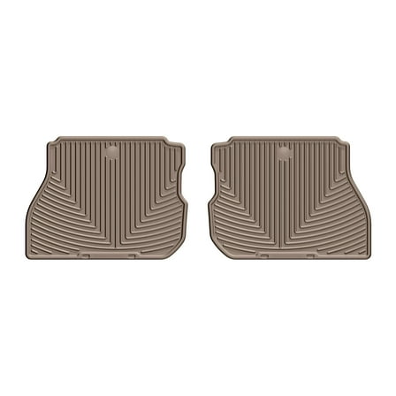 WeatherTech All-Weather Floor Mats compatible with Jeep Wrangler 4-Door, Wrangler 4-Door Rubicon 392, Wrangler Unlimited 4-Door, Wrangler Unlimited Rubicon 392 - 2nd Row, Tan