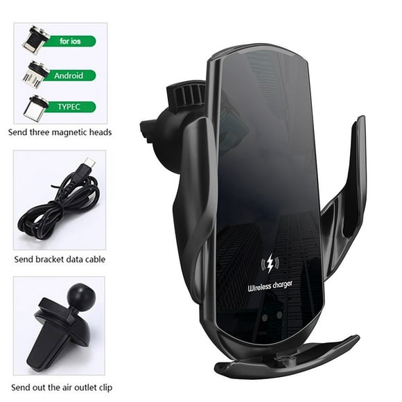 FDGAO Wireless Car Charger Auto-Clamping Car Phone Holder Air Vent Mount 15W Wireless Charging for iPhone 14 Pro Max, 14 Pro, 13, 12 Pro,11,XS,8Plus, Samsung Galaxy/Note