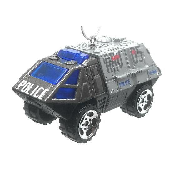 Christmas Ornament for Armored Response Vehicle ARV Gray