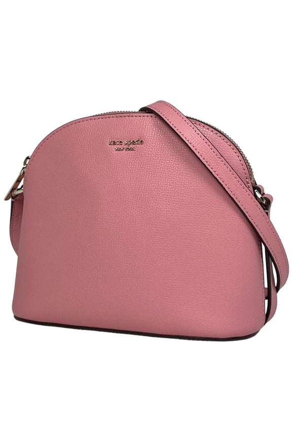 Pre-Owned Kate Spade logo shoulder bag, crossbody leather, pink, for women (Good)