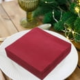 thumbnail image 1 of OUNONA 25Ud Servilletas De Papel Rojas Para Y Cena Con Uso Y Limpieza Fácil, 1 of 6
