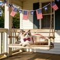 thumbnail image 2 of 4th of July Decorations - Pets Bow Tie,Adjustable Collar Decor,Soft Comfortable Structure for Pets Party,Holiday Celebration,Daily Dress Up,Neck Size:11.02-16.54 Inch, 2 of 3