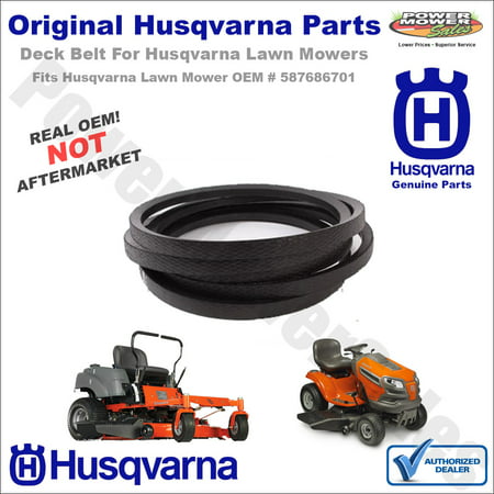 Husqvarna Cutting Deck Belt for Lawn Mowers / YTH24V54, YTH24K54, GT54CS / 587686701,
