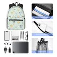 thumbnail image 4 of Easygdp Different Breeds of Dogs Mochila Casual para Portátil, Mochila para Escuela, Viajes, Negocios, 4 of 6