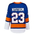 thumbnail image 1 of Bob Nystrom Autographed Long Island Hockey Fan Replica Jersey, 1 of 2