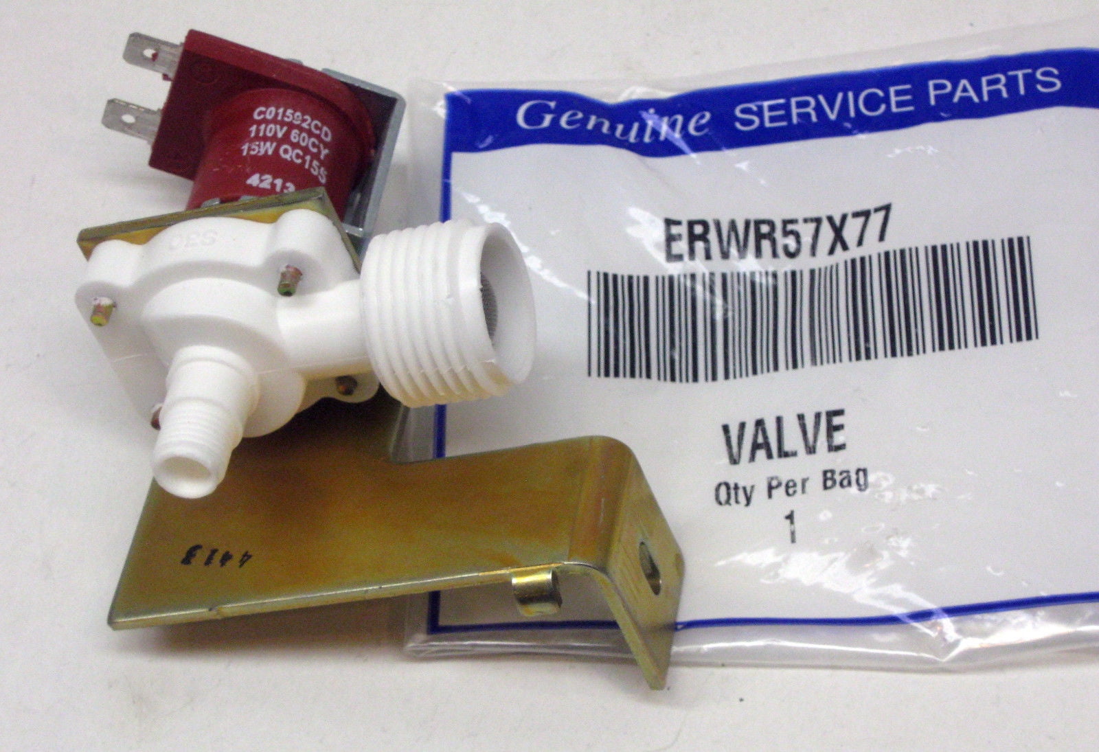 WR57X77 for GE Refrigerator Water Solenoid Valve AP4318572 PS1766223