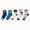 Blue, variant on NOLDARES Toddler Mid Calf Cotton Socks, Reinforced Heel Toe Durable for Boys Girls Daily Rough Play, School & Sports 5-Pairs