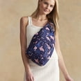 thumbnail image 4 of Vera Bradley Ripstop - Mochila con correa, Fiesta Flamenco, Talla unica, 4 of 6