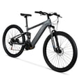thumbnail image 2 of Hyper Bicycles 29" 36V Electric Mountain Bike with Pedal-Assist, 250W Motor, Adult Ages 14+, Matte Gray, 2 of 18