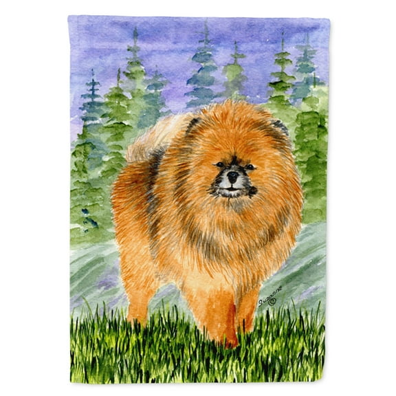 Caroline's Treasures SS8459-FLAG-PARENT Pomeranian Flag, , multicolor