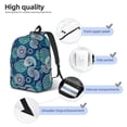 thumbnail image 5 of Daiia Bohemian Mandala Vintage Canvas Backpack for Men and Women ,Hiking Backpack,Travel Laptop Bag for School,Large Capacity Backpack, 5 of 8