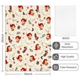 thumbnail image 2 of 6 Pcs Funny Kitchen Towels,Beige Christmas Santa Pattern Microfiber Dish Towels,Kitchen Tea Towels,Kitchen Towel Set (18" X 26"), 2 of 7