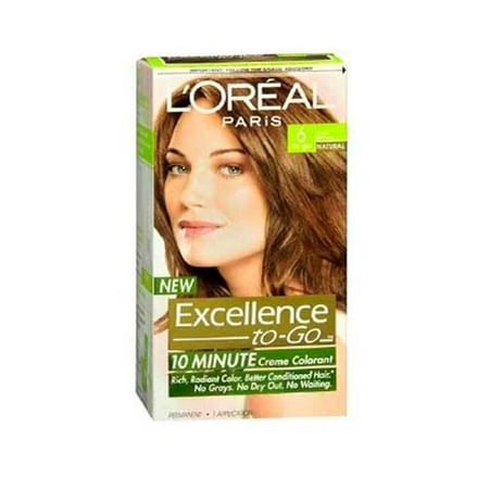 L'Oreal Paris Excellence To-Go 10 Minute Creme (Best Way To Cover Gray Hair For Brunettes)