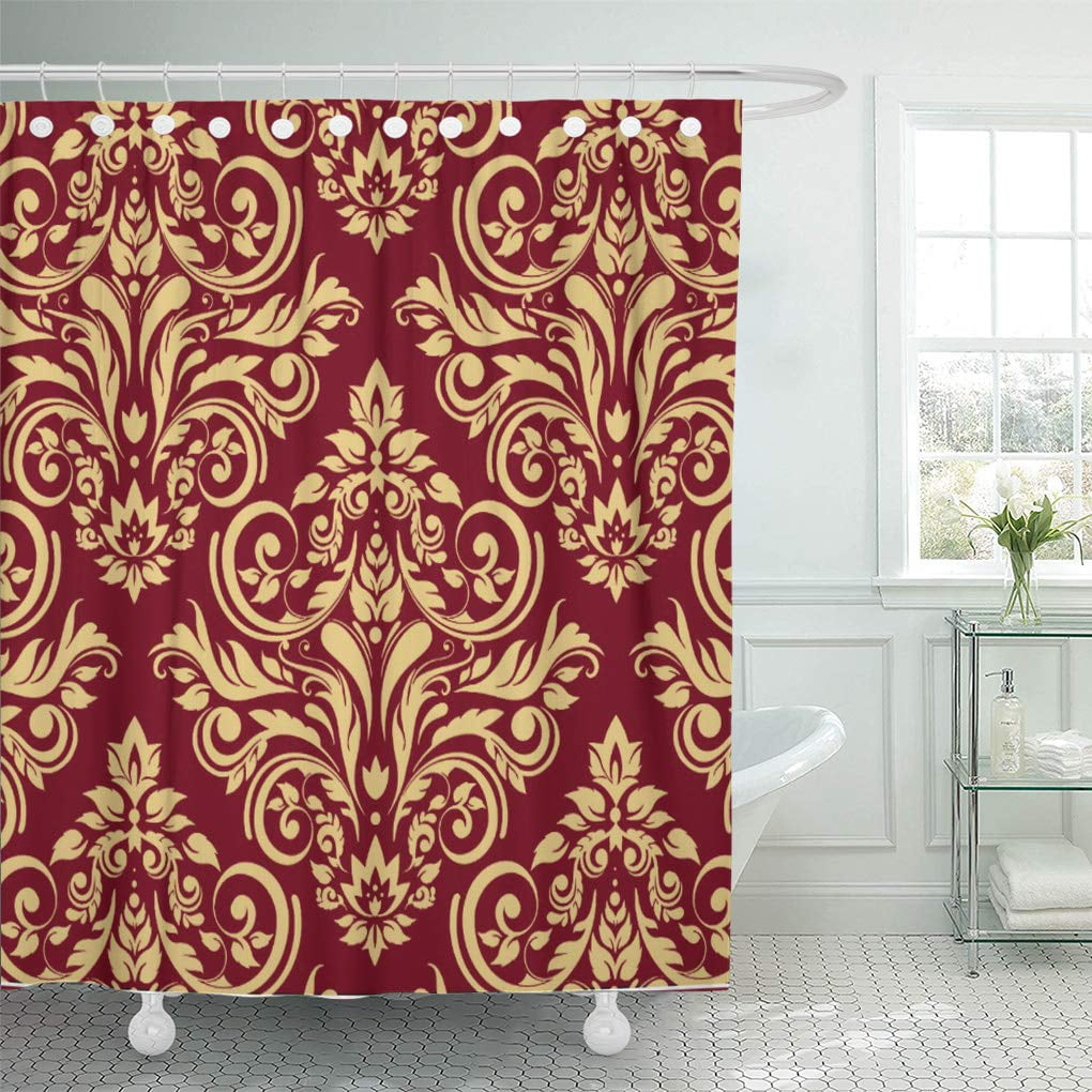 tan chevron shower curtain