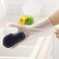 thumbnail image 5 of dajkiuy Silicone Dishwashing Gloves, Pet Grooming Rubber Scrubbing Gloves, Sponge Cleaning Brush for Housework, Cars, Dogs, 5 of 7