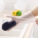 thumbnail image 5 of Xihbxyly Juego de Guantes para Lavavajillas, Diseño de Cepillo Suave, Aislamiento Térmico y Protección para Las Manos, Ideal para Cocina y Baño, Fácil de Limpiar, Juego de 2 Piezas, Material Apto par, 5 of 7