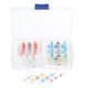 thumbnail image 1 of Soldadura Sello Cables Conectores Kit 50uds 26-10 AWG Impermeable Calor Retráctil Conector Terminal (20xRojo 15xAzul 10xBlanco 5xAmarillo), 1 of 5