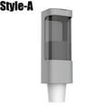 thumbnail image 1 of JTWEB Dispensador de Vasos de Papel Montado en la Pared, Soporte Tipo Tirador, Se Adapta a Vasos Desechables Pequeños de 3oz 5oz, Dispensador de Vasos para Baño para Hogar, Hospital, Oficina, Gimnasi, 1 of 2