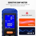 thumbnail image 3 of Detector portátil recargable EMF Meter KENMIC LCD azul, 3 of 7