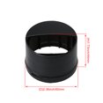 thumbnail image 5 of BQLZR 2 Pieces Black Plastic Water Filter Cover for Refrigerator 2260518B, 5 of 5