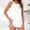 White, variant on Shirts for Women Loose Fit High Neck Sleeveless Tank Top Pleated Eyelet Halter Blouse Polyester Flowy Casual Summer Daily Wear Shirt L Size Spring Summer Womens Tops