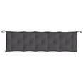 thumbnail image 4 of vidaXL Garden Bench Cushion Anthracite Oxford fabric (100% polyester), 4 of 7
