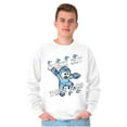 thumbnail image 5 of Mega Man 8bit Check Out These Guns Sweatshirt for Men or Women Brisco Brands X, 5 of 6