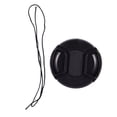 thumbnail image 1 of Black 62mm Center Pinch Design Front Lens Cap Cover, 1 of 8