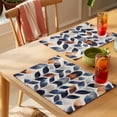 thumbnail image 4 of Vintage Style Placemats Set of 1, Tropical Plants Color Blending Non-Slip Place Mats Washable Table Mats for Kitchen Dining Table Decorations Indoor/Outdoor, 4 of 9