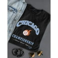 thumbnail image 3 of Chicago Championship Sport Style T-Shirt Women -Image by Shutterstock, Female Medium, 3 of 4