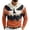 Orange #31, variant on Halloween Shirts for Men V Neck Quick-Dry Ghost Graphic Fashion Tee Long Sleeve Spooky Fall Winter Comfy Tops Travel 2026 Skeleton Shirts Green M