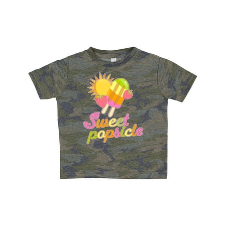 

Inktastic Summer Popsicle and Sunshine Gift Toddler Toddler Girl T-Shirt