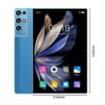 thumbnail image 3 of Fanshiluo S23 10.1" HD Display Android Tablet, 2GB RAM + 16GB ROM, 5G Dual WiFi, Voice Call, GPS, Ultra-thin 4000mAh Battery(Blue), 3 of 9