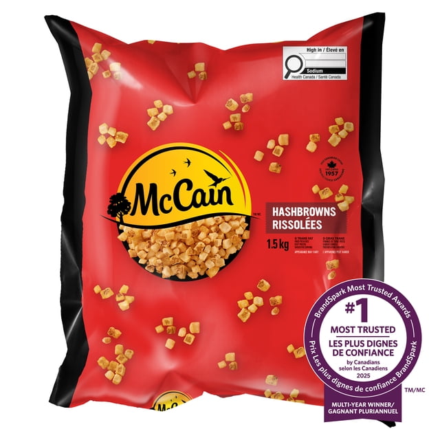 McCain® Diced Hashbrowns, 1500g