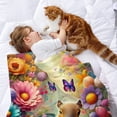 thumbnail image 2 of Carpincho anti-pilling, suave, ligera, esponjosa y acogedora de lujo para hogar y cocina – Perfecta para niños y adultos,120X80cm, 2 of 6