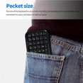 thumbnail image 3 of Wireless Keyboard with Button Keys Handheld ABS Lightweight Small Receiver Strong Stability Smooth Pocket Keypad Home Computer, 3 of 9