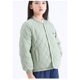 thumbnail image 4 of Gibobby Chamarra acolchada para niñasNiñas Niños Niños Otoño e Invierno Manga Larga Bolsillo Cálido Camisa Suelta Top Chaqueta Abrigos(Azul, 6-7 Años), 4 of 5