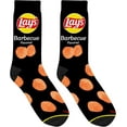 thumbnail image 5 of Cool Socks, Frito Lays Barbeque Chips, Fun Snack Food Novelty Gift Socks, Adult, 5 of 6