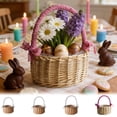 thumbnail image 2 of JoyMoreHome Easter Woven Basket with Handle, Portable Durable Storage Basket, for Easter Party, Wedding, Birthday, 2 of 6