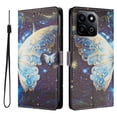 thumbnail image 1 of FOXDOCK Funda Tipo Cartera para Honor 200 Smart con Soporte y Correa – Diseño de Patrones Lindos, 1 of 6