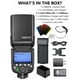 thumbnail image 2 of Flash de cámara Speedlight Godox V860III-C para Canon 76Ws, 2 of 9