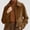 Khaki, variant on Viluyesy Womens Corduroy Jacket Zip Up Casual Fall Winter Coat Shacket Khaki Size M