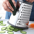 thumbnail image 4 of Grater & Shredder,Stainless Steel Zester with 4 Sides- Kitchen Cutter, Best for Parmesan Cheese, Vegetables, Ginger, Dishwasher Safe, 4 of 6