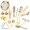 13-piece 1.085Kg, variant on Percussion Toy Musical Instrument Set with Bag Percussion Musical Instrument 6-piece 0.557Kg