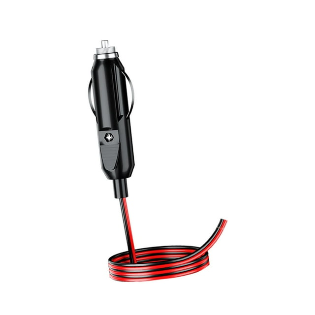 Cable de extensión para encendedor de cigarrillos de coche, compresor de aire, conector duradero, enchufe macho a hembra de repuesto para nevera , 15 m
