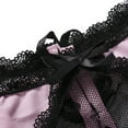 thumbnail image 5 of Liacowi Women Underwear Sexy Lace Side Open Low Waist Panty, 5 of 6