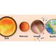 thumbnail image 1 of Placa A Juego De Ocho Planetas Rompecabezas educativo con placa de emparejamiento de madera para regalo de bebés y niños (B) Likrtyny libre de BPA, 1 of 9