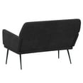 thumbnail image 3 of vidaXL Bench Black 108x79x79 cm Velvet, 3 of 5