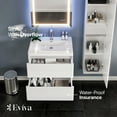 thumbnail image 3 of Eviva Victoria 32" Glossy White Modern Bathroom Vanity, 3 of 7